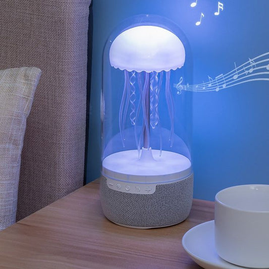 JELLYSOUND KIBLIO - Altavoz LED con efecto medusa y luces multicolor