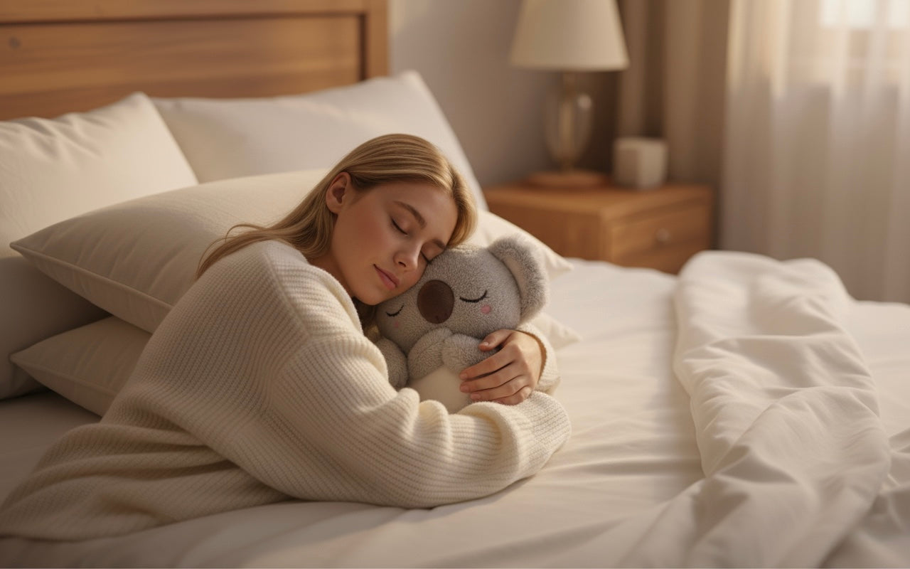 CALMA KOALA KIBLIO- KOALA DE PELUCHE CON RESPIRACIÓN.