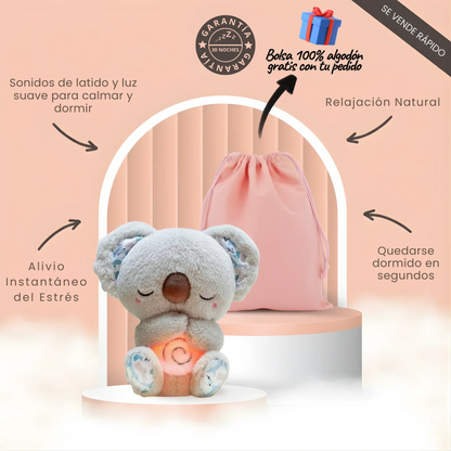 CALMA KOALA KIBLIO- KOALA DE PELUCHE CON RESPIRACIÓN.