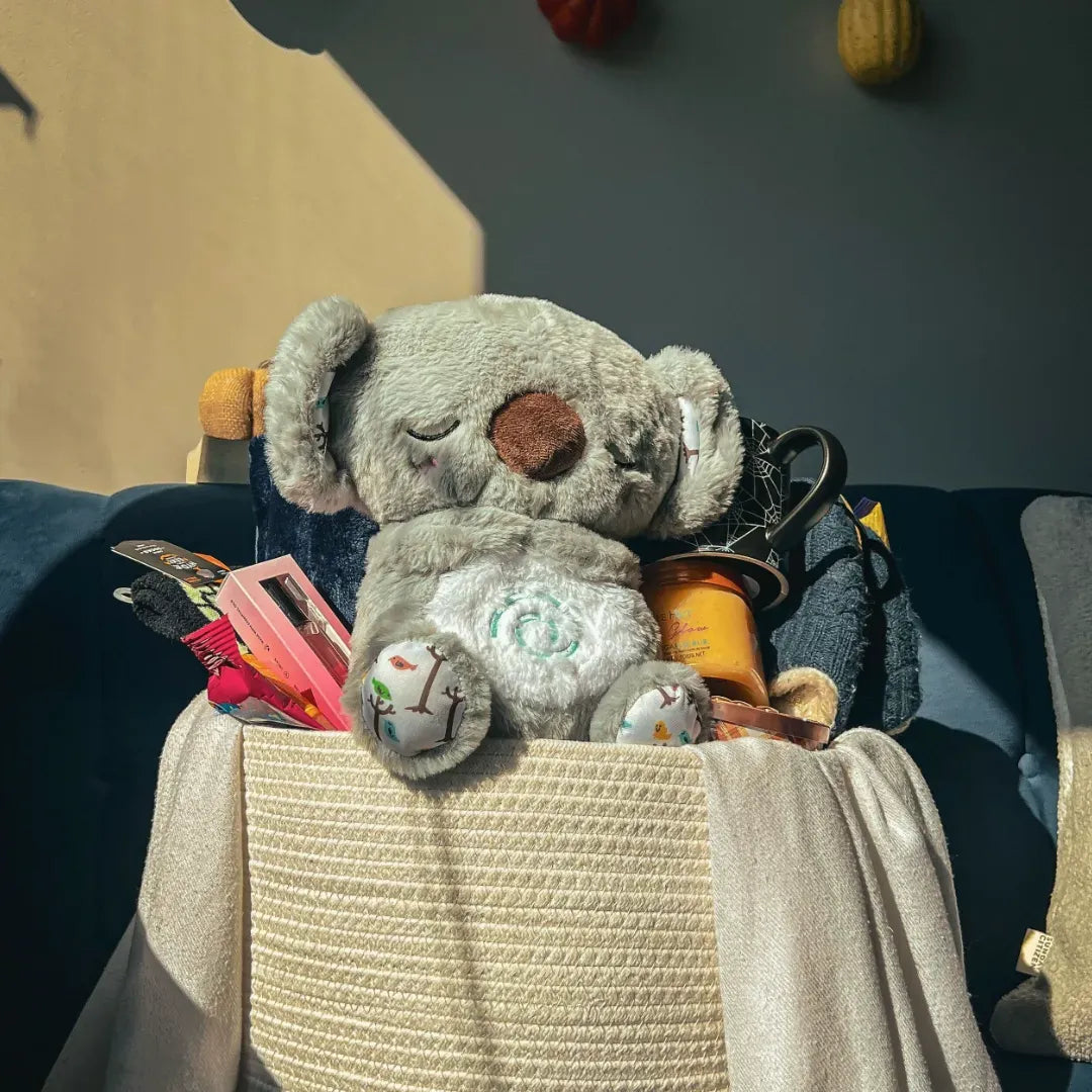 CALMA KOALA KIBLIO- KOALA DE PELUCHE CON RESPIRACIÓN.